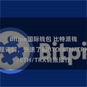 Bitpie国际钱包 比特派钱包转账教程详解，快速了解BTC/ETH/TRX转账操作