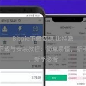 Bitpie下载资源 比特派钱包下载与安装教程：简单易懂，新手必看