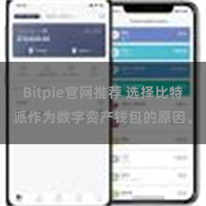 Bitpie官网推荐 选择比特派作为数字资产钱包的原因。