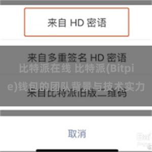 比特派在线 比特派(Bitpie)钱包的团队背景与技术实力