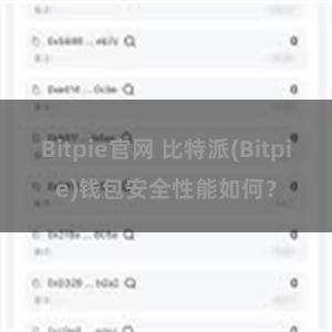 Bitpie官网 比特派(Bitpie)钱包安全性能如何？