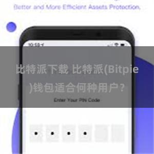 比特派下载 比特派(Bitpie)钱包适合何种用户？